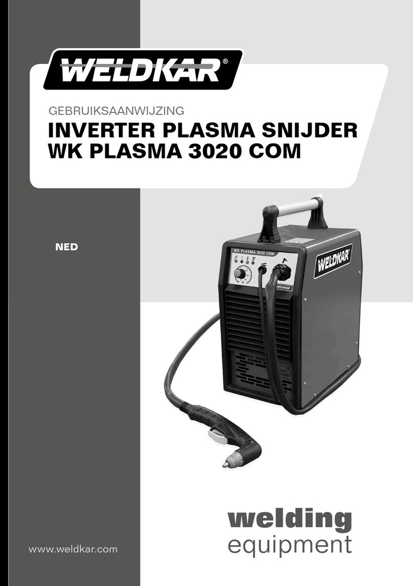 WELDKAR PLASMA WK 3020 COM manual