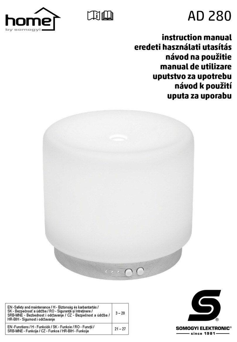 Somogyi Home AD 280 User manual