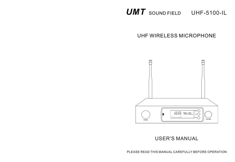 UMT UHF-5100-IL user manual