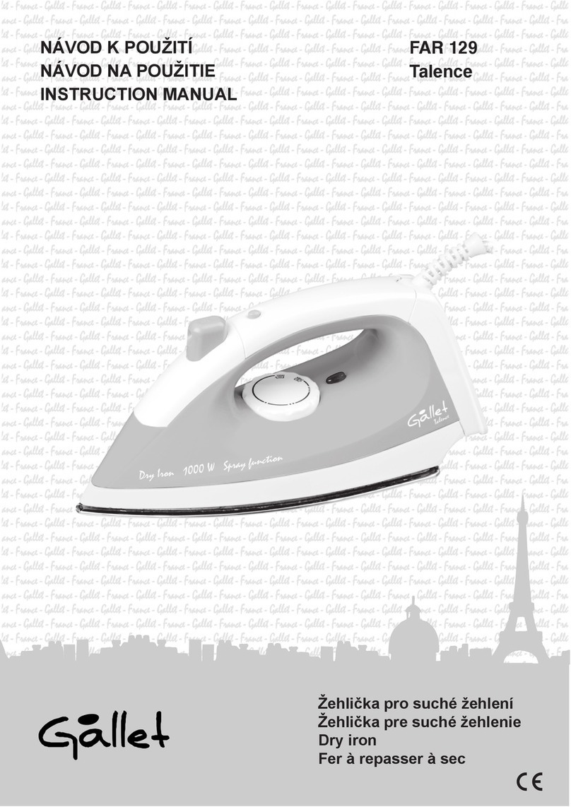 Gallet FAR 129 instruction manual