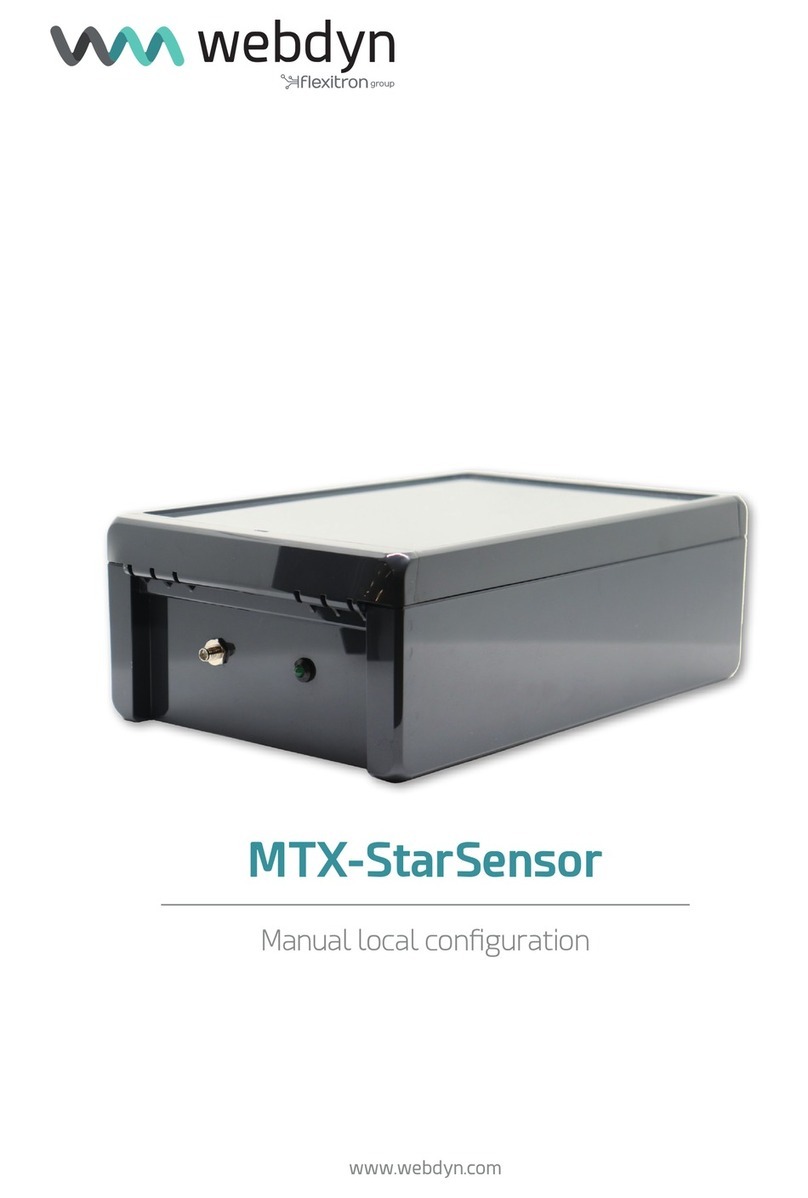 Flexitron webdyn MTX-StarSensor manual