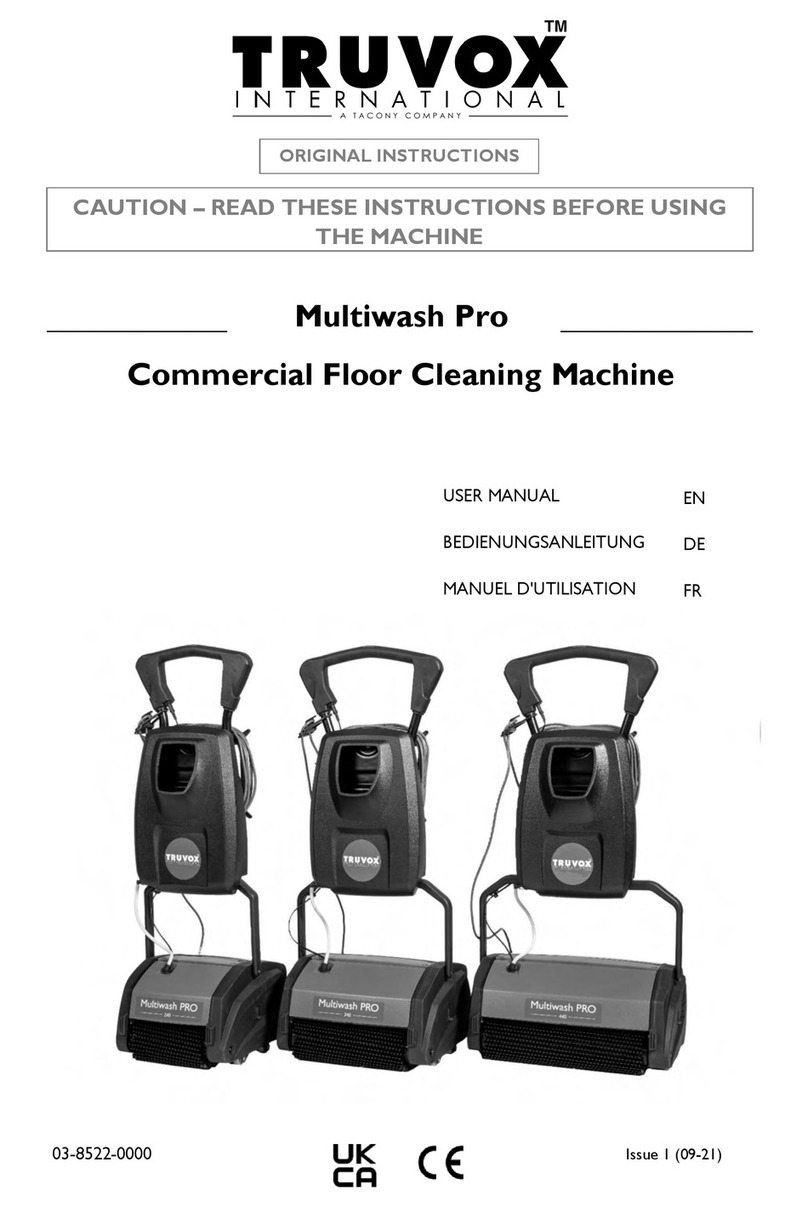 Truvox International Multiwash Pro Series user manual