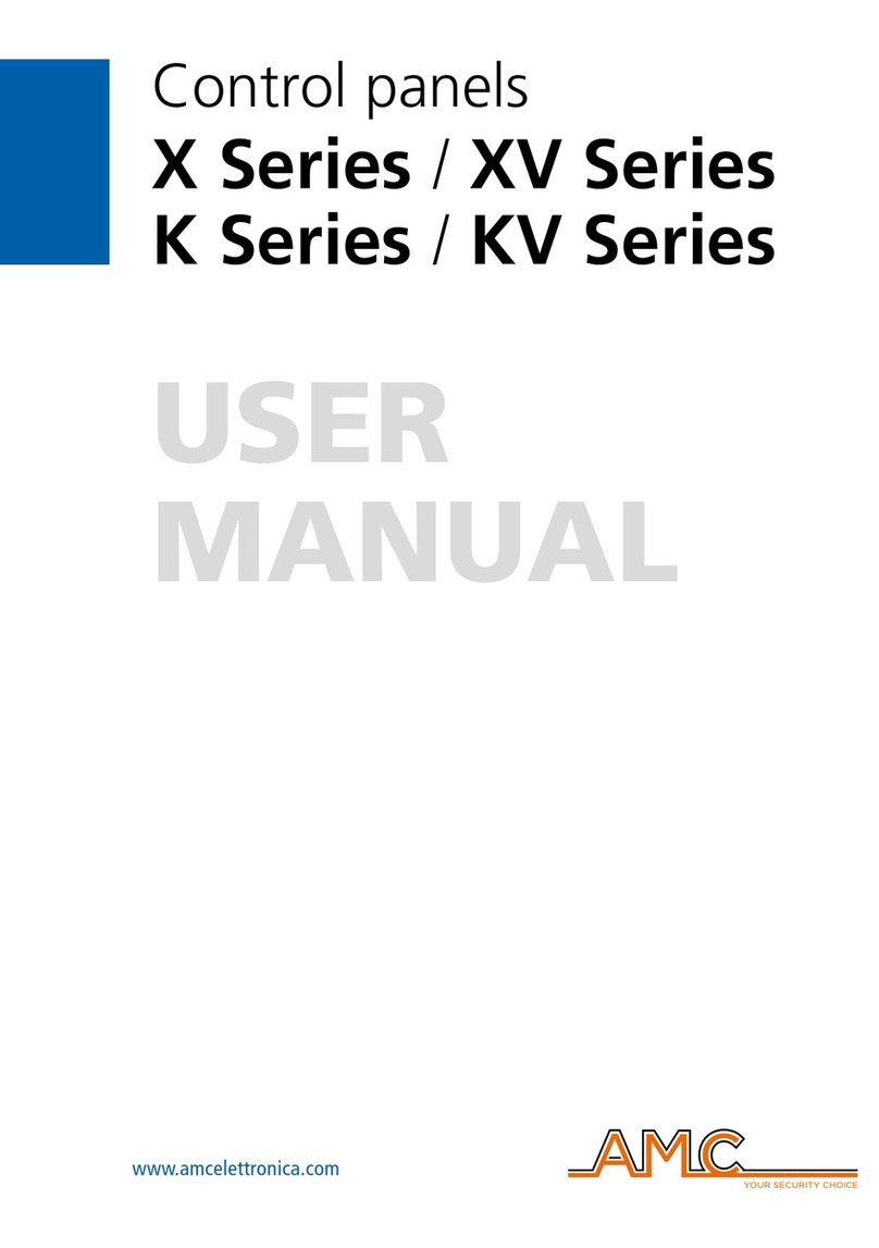 AMC X Series user manual
