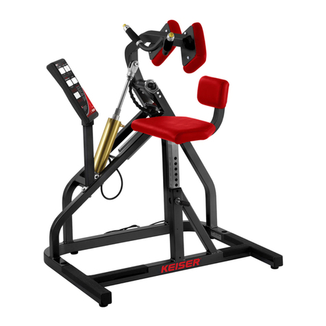 Keiser AIR250 Operation manual Keiser AIR250 Operation manual