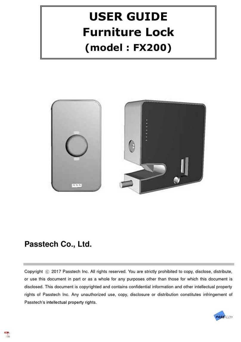 Passtech FX200 user guide