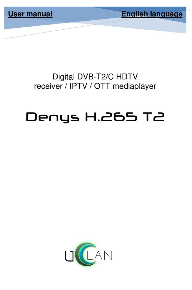 Uclan Denys H.265 T2 user manual
