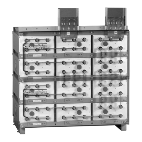 Deka unigy II SPACESAVER Non-Interlock AVR 45 AH Installation and operation manual
