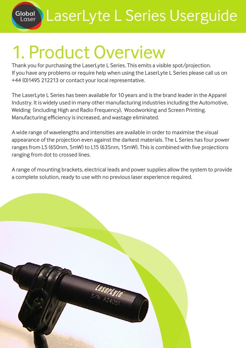 Global Laser LaserLyte L Series user guide