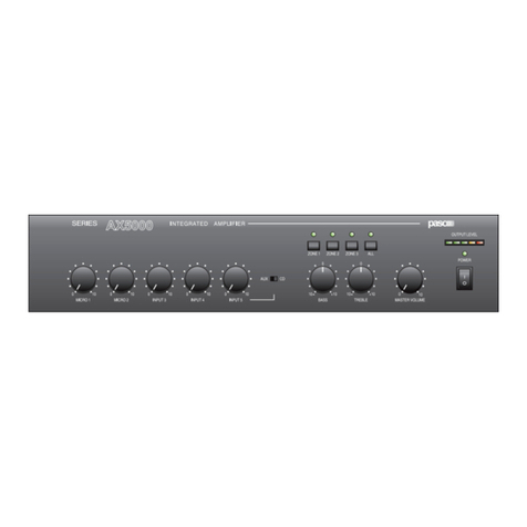 Paso 5000 Series User manual Paso 5000 Series User manual