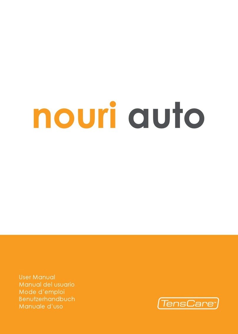 TensCare nouri auto user manual
