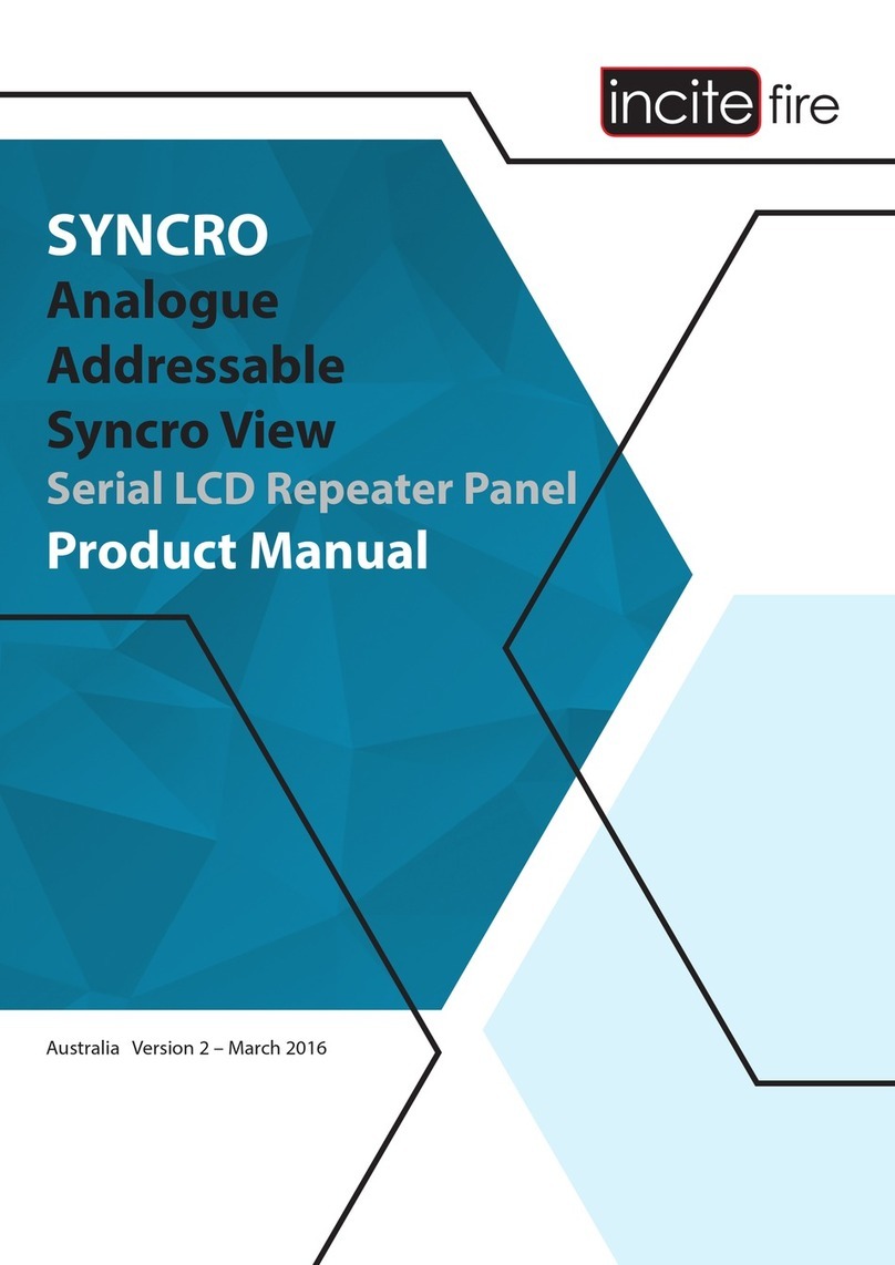 Incite Fire SYNCRO product manual