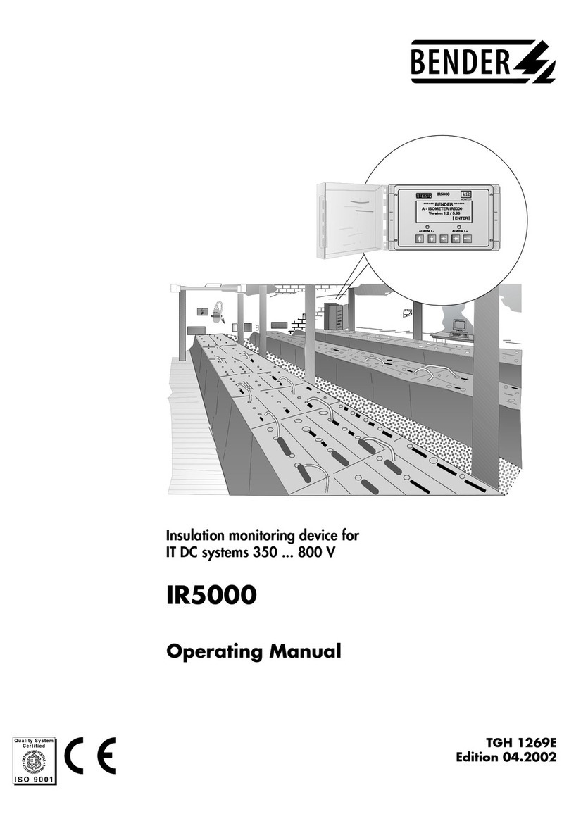 Bender IR5000 User manual