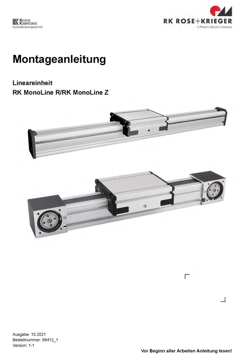 RK Rose+Krieger RK MonoLine R Assembly instructions