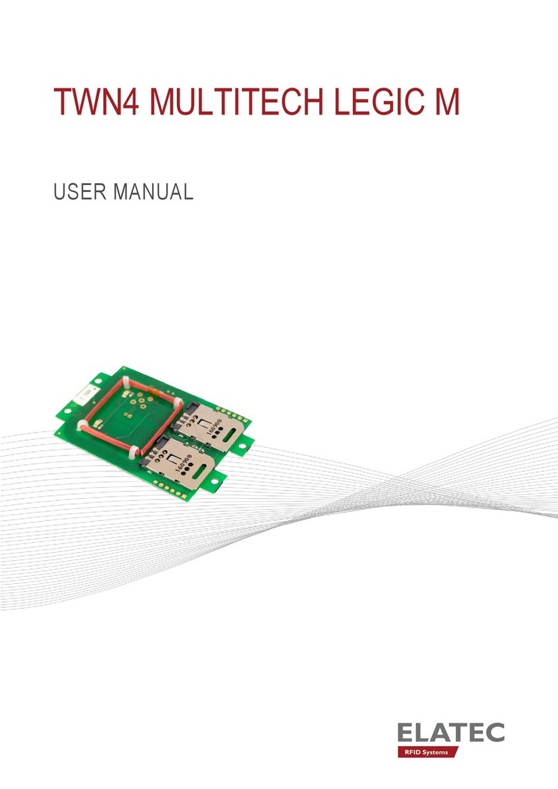 Elatec TWN4 MULTITECH LEGIC M user manual