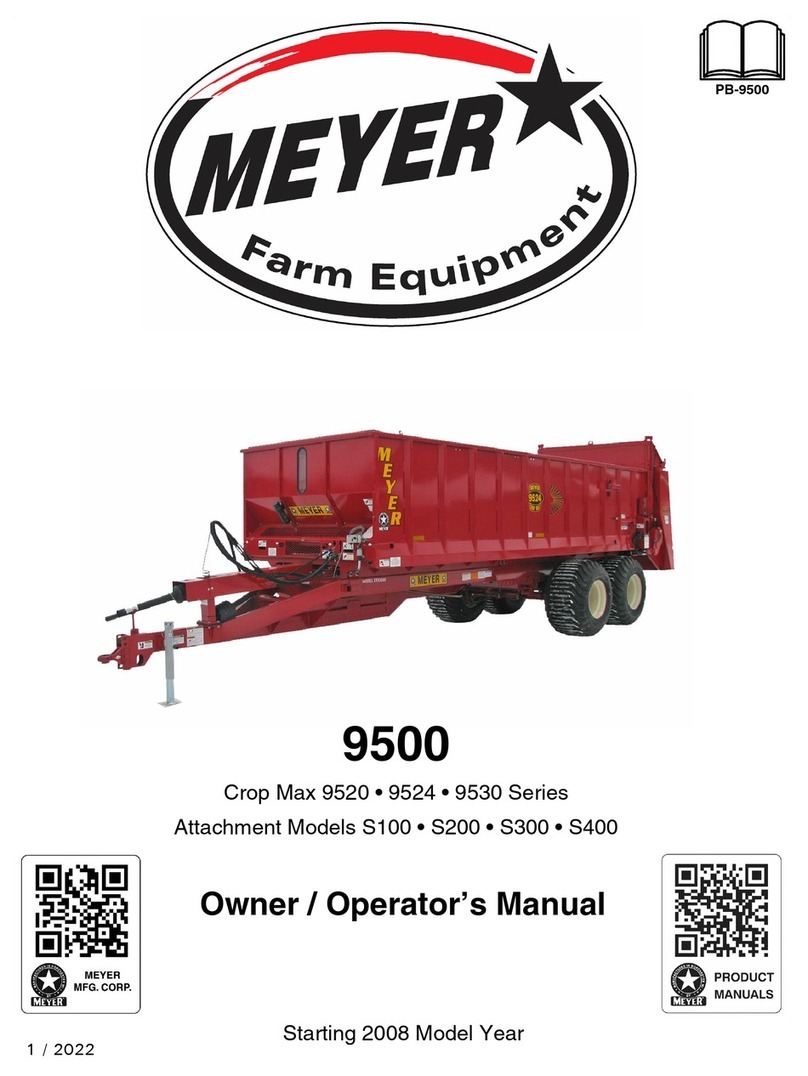 Meyer 9500 Series Owner's manual