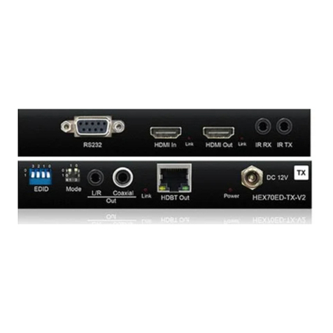 Bluestream HEX70ED-KIT-V2 user manual