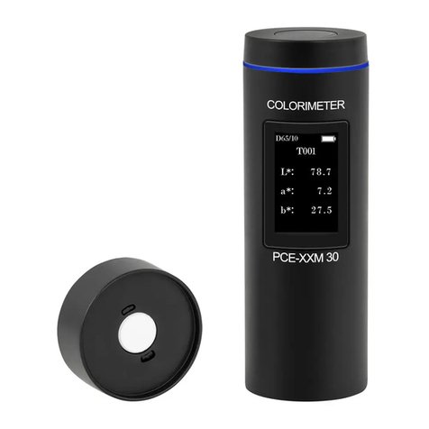 PCE Instruments PCE-XXM 30 User manual