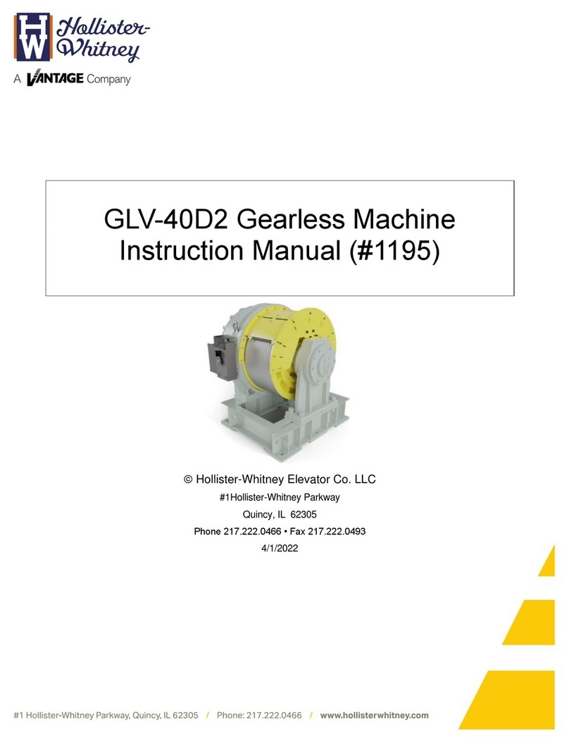 Vantage Hearth Hollister-Whitney GLV-40D2 instruction manual