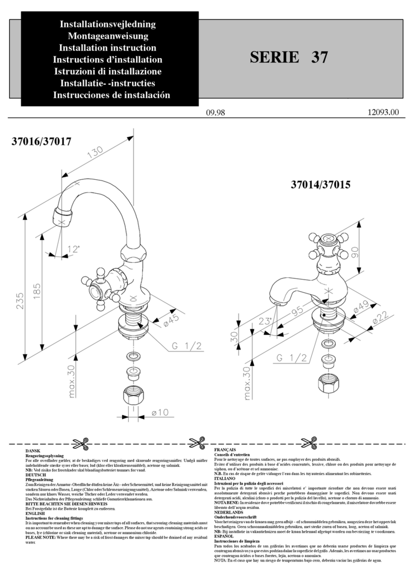 damixa 37 Series User manual