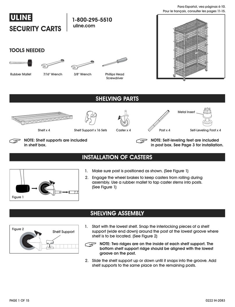 U-Line H-2083 User manual U-Line H-2083 User manual