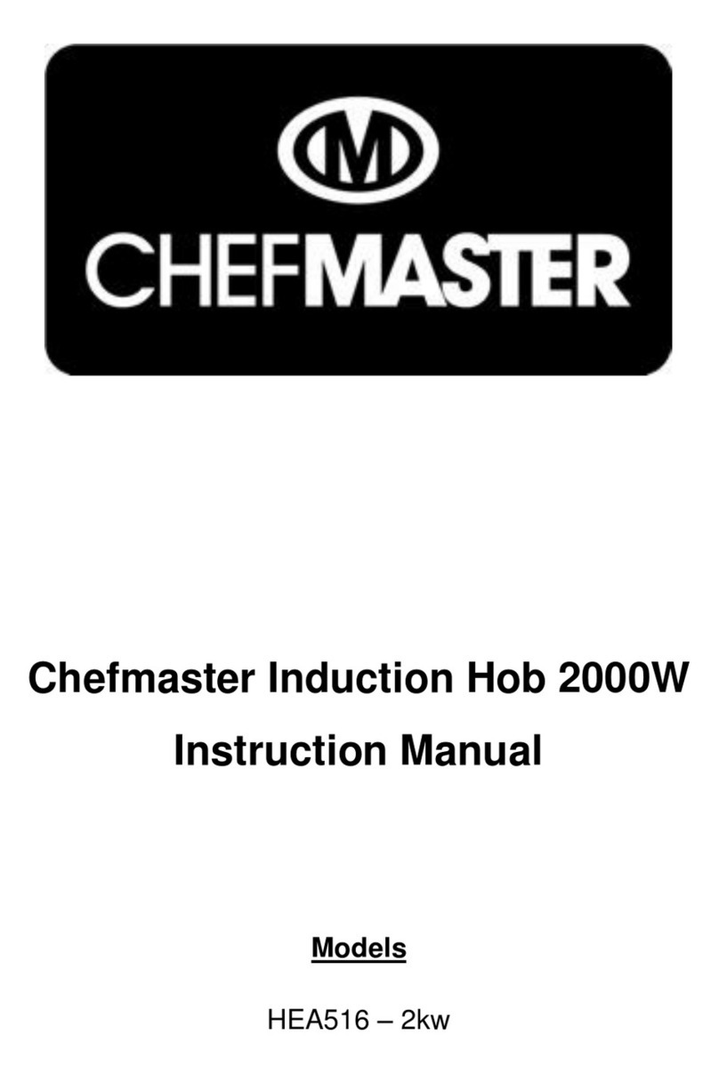 Chef-Master HEA516 instruction manual