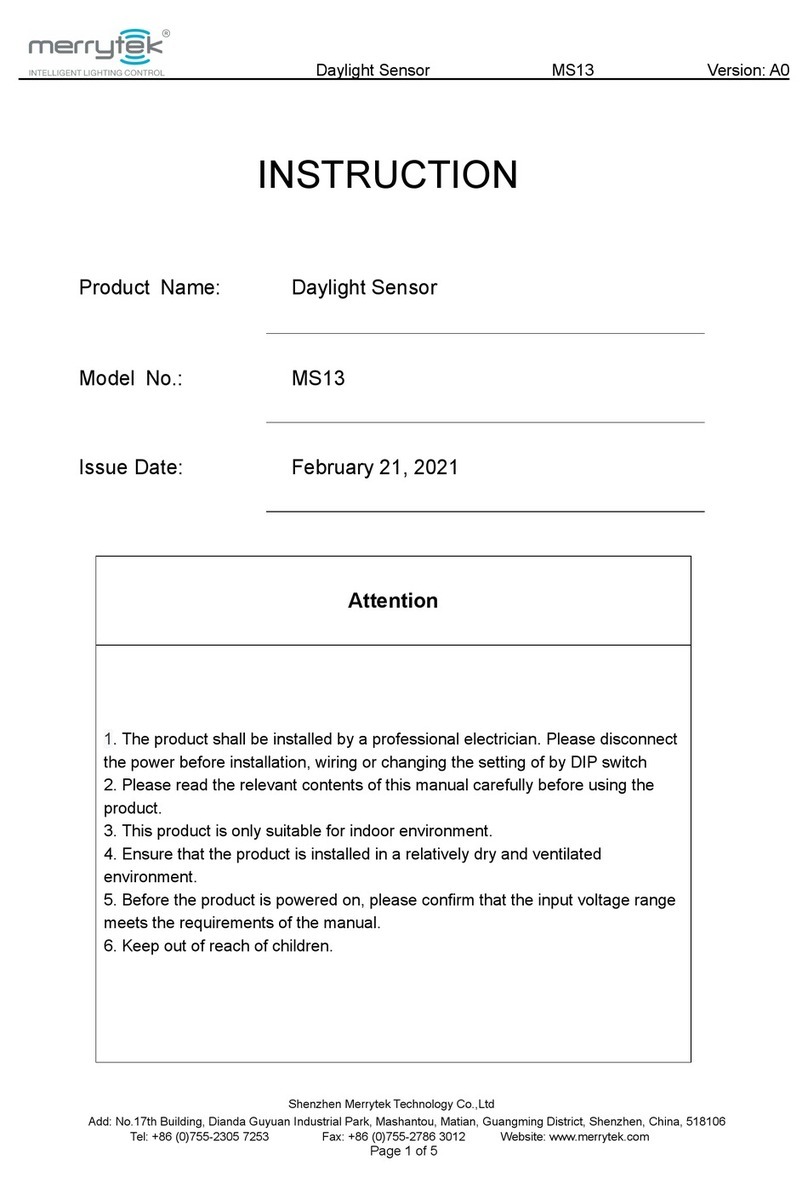 Merrytek MS13 instructions