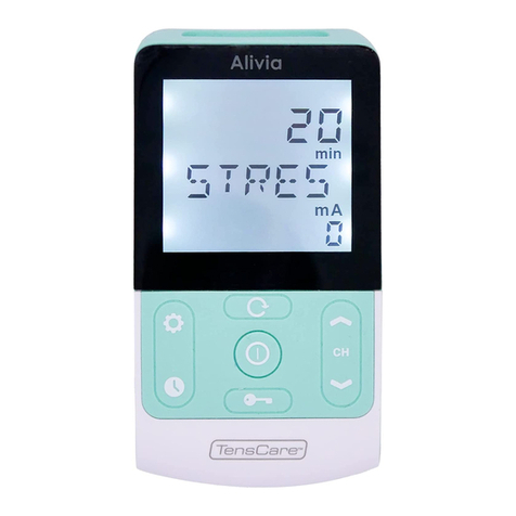 TensCare Alivia Instructions for use TensCare Alivia Instructions for use