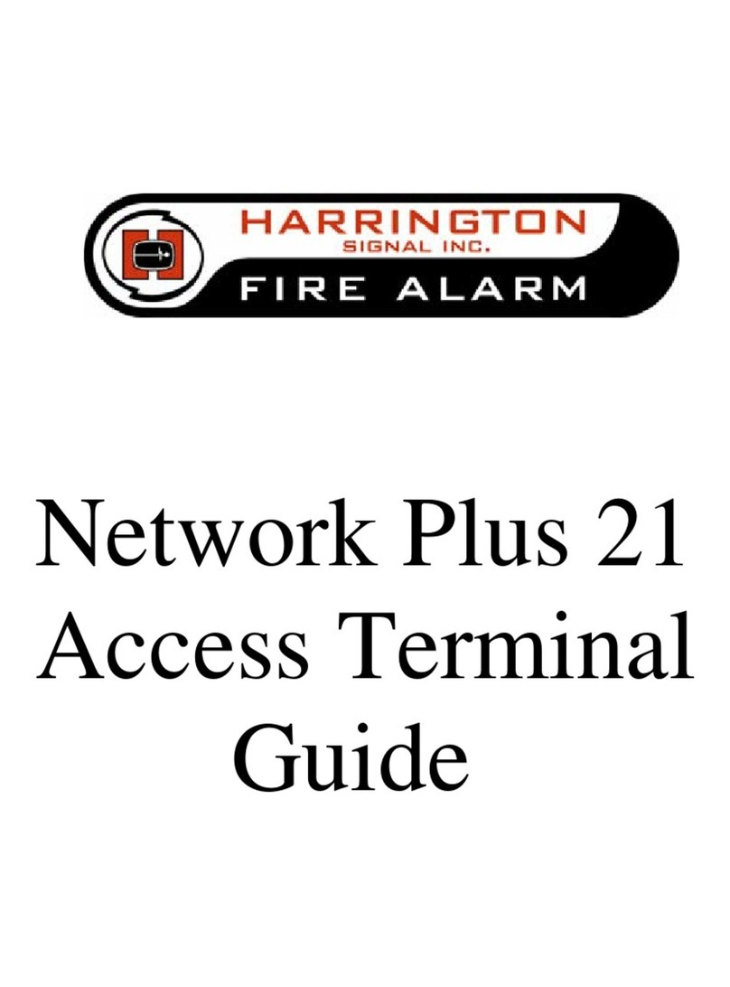 Harrington Signal Network Plus 21 User manual