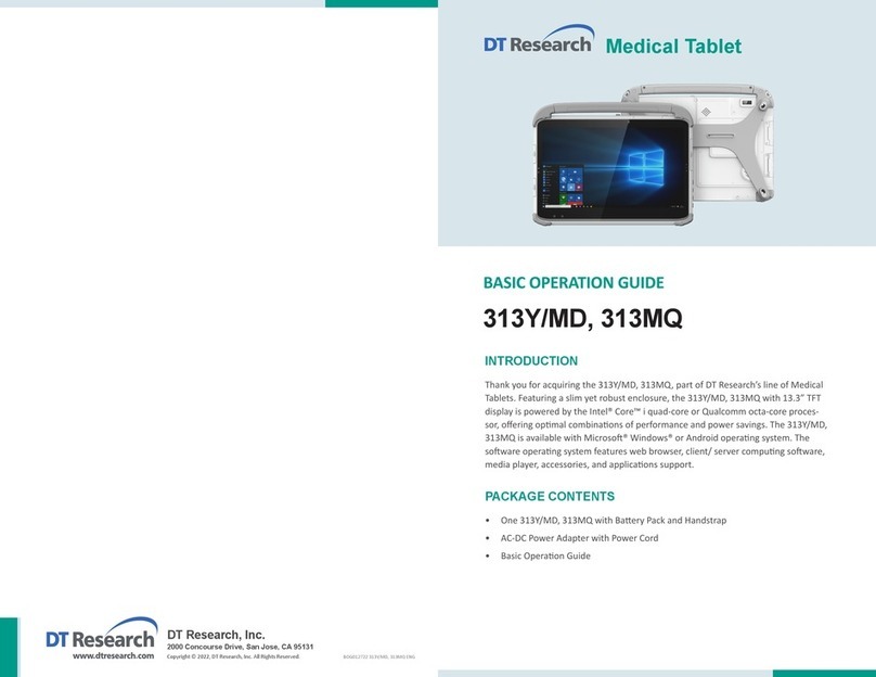 DT Research 313Y/MD Assembly instructions