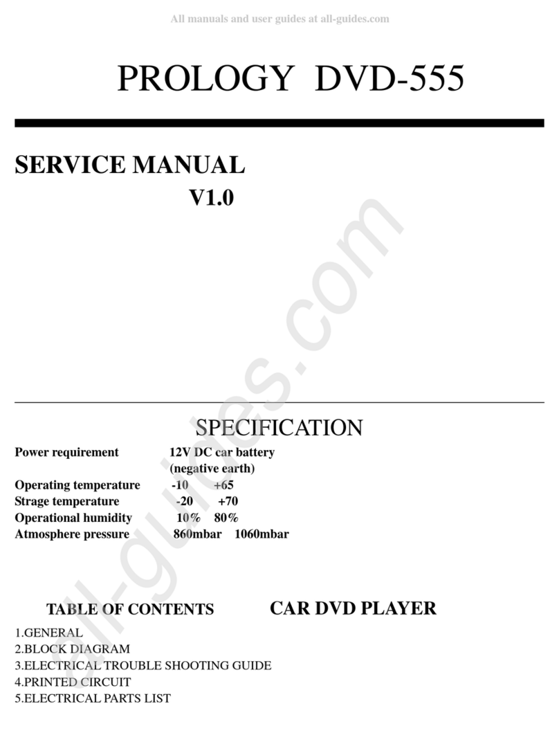 Prology DVD-555 User manual
