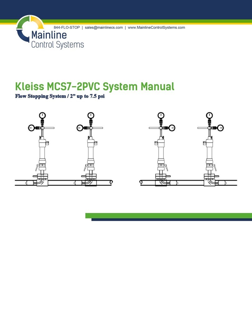 MAINLINE Kleiss MCS7-2PVC System manual