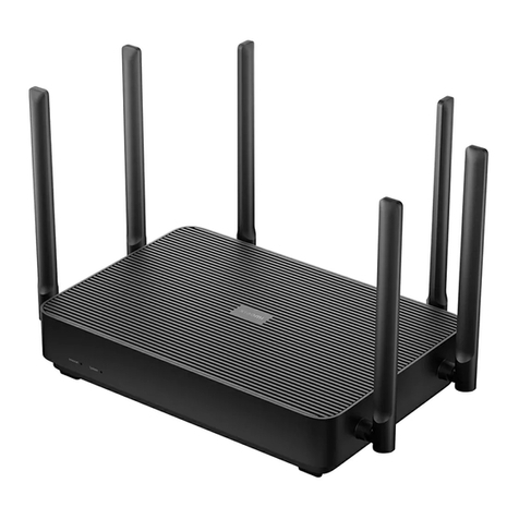 Xiaomi Router AX3200 manual