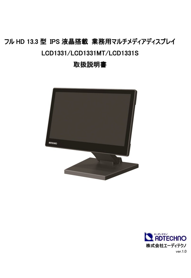 ADTECHNO LCD1331 user manual
