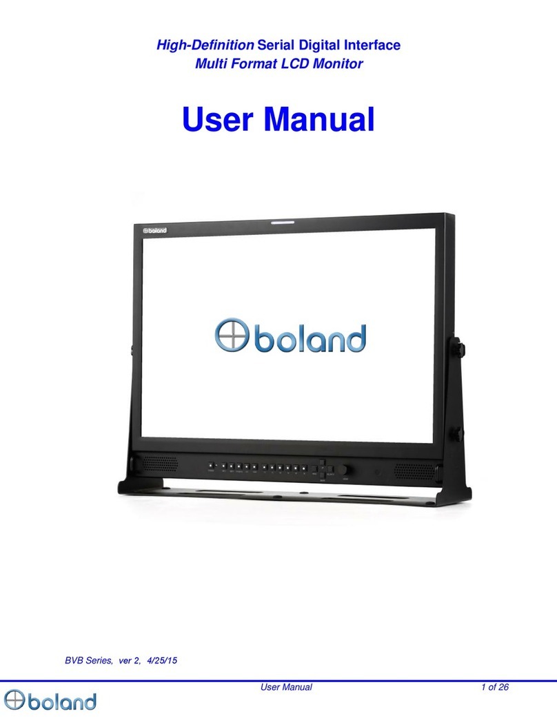 Boland BVB Series User manual