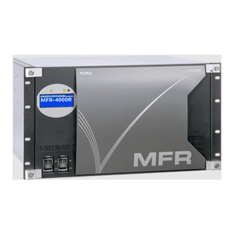 FOR-A MFR-4000R User manual FOR-A MFR-4000R User manual