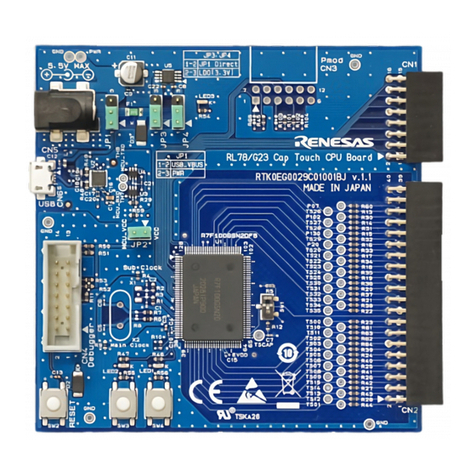 Renesas RL78/G23 User manual