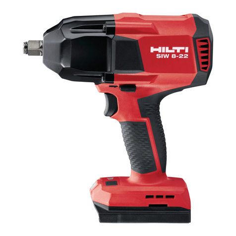 Hilti NURON SIW 8-22 User manual
