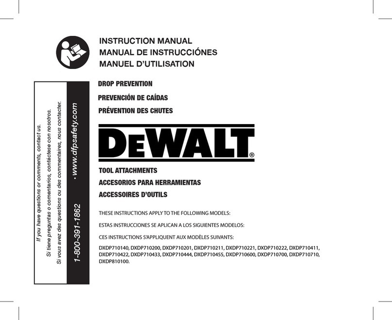 DeWalt DXDP710140 User manual