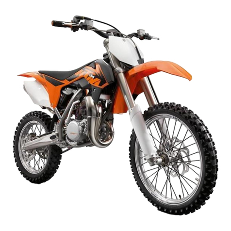 KTM 85 SX 19/16 2014 Manual