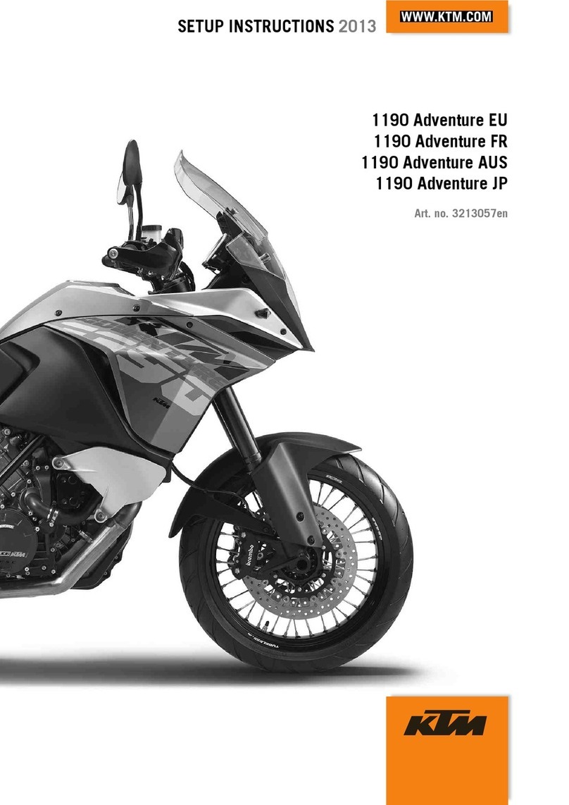KTM 1190 Adventure EU 2013 Manual