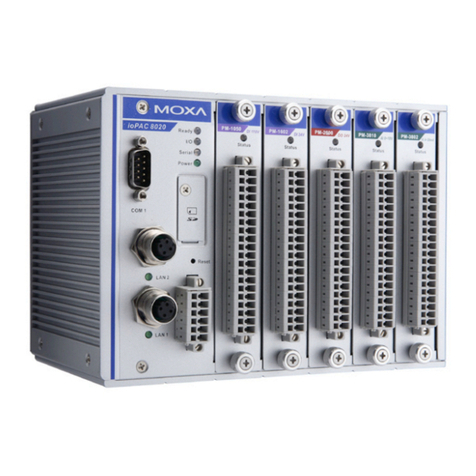 Moxa Technologies ioPAC 8020 User manual