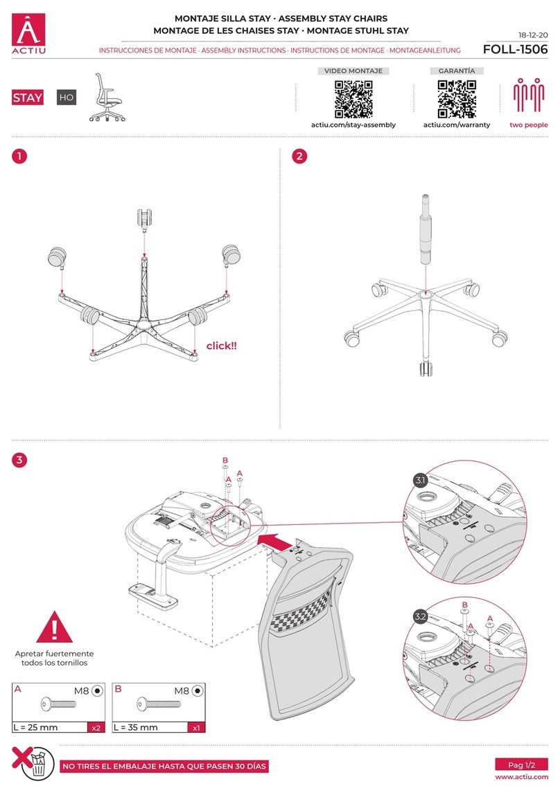 ACTIU STAY Series Assembly