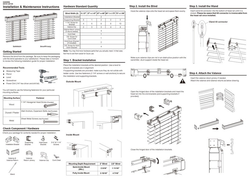 Norman SafeNotch Installation & maintenance instructions Norman SafeNotch Installation & maintenance instructions