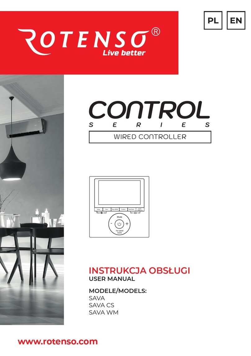 Rotenso CONTROL Series user manual