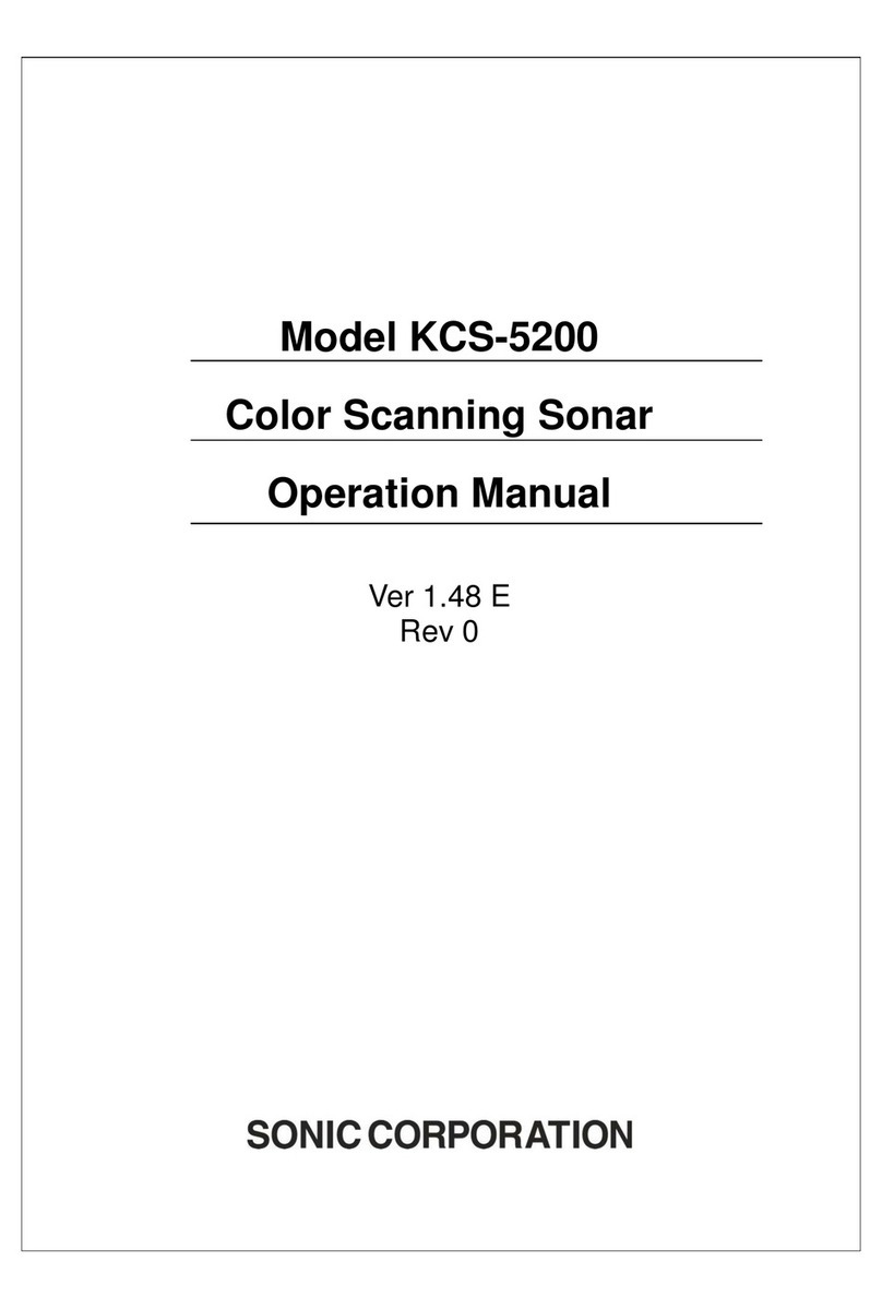 Sonic KCS-5200 Operation manual