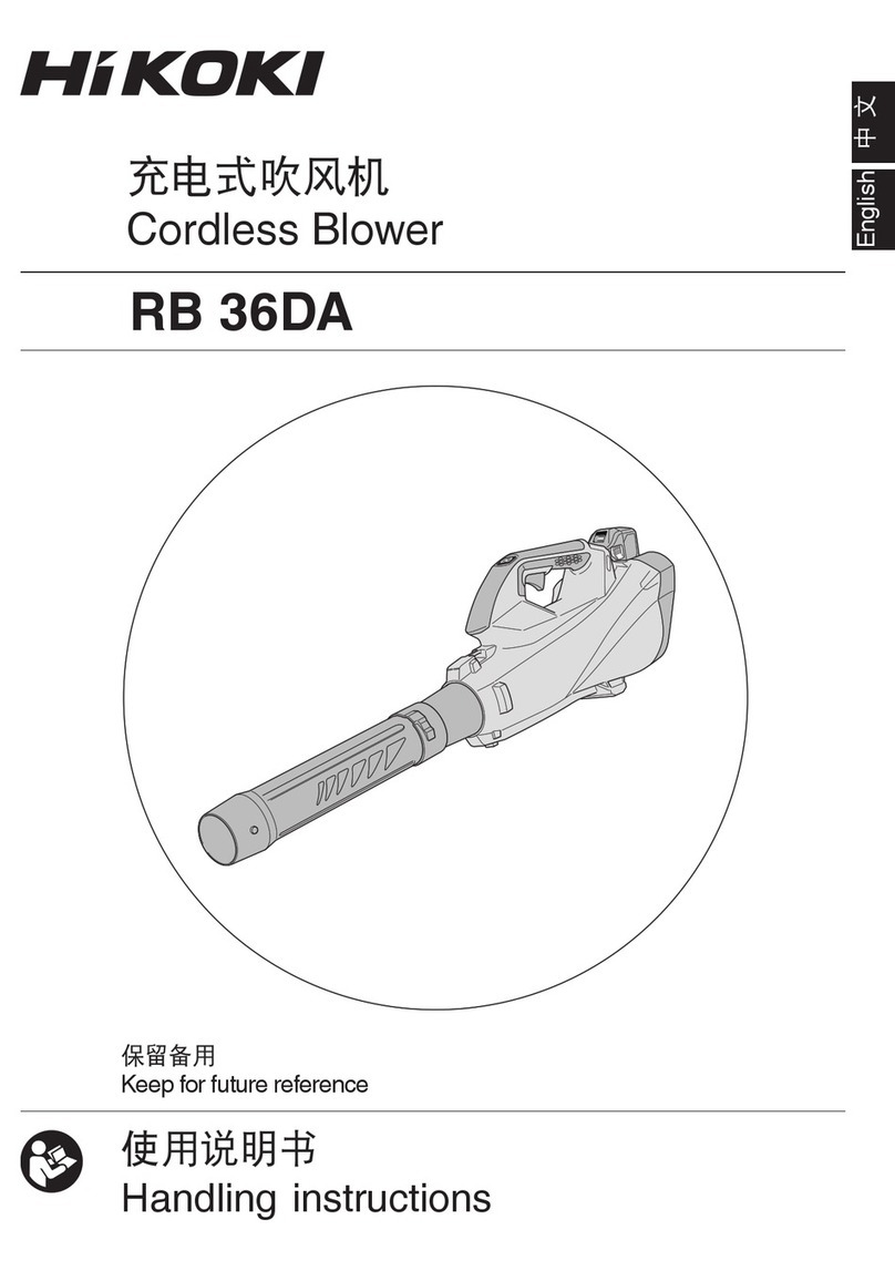 HIKOKI RB 36DA User manual