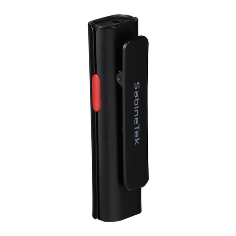 Sabinetek SmartMike Classic manual