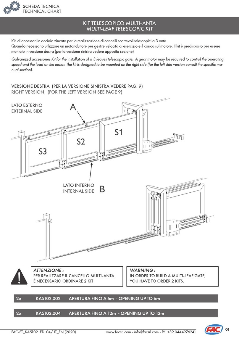 Fac KA5102.002 manual