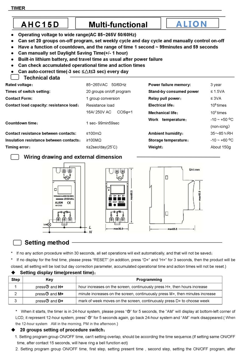 alion AHC15D quick start guide