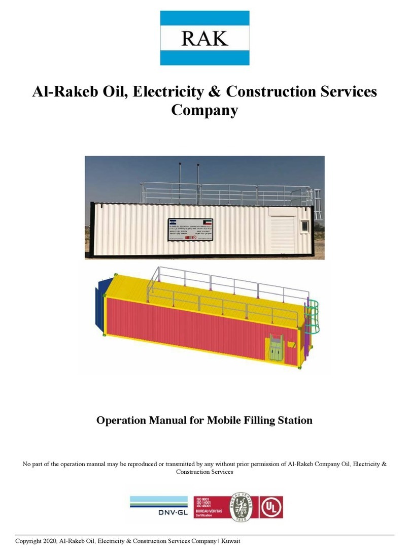 RAK Mobile Filling Station Operation manual